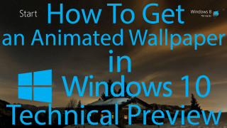 Window 10 technical presentation animated - the title free wallpaper for desktop