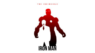Man suit ironman poster red - dong kingman free wallpaper