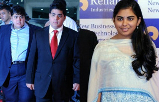 Woman white dress men suits - free love wallpaper