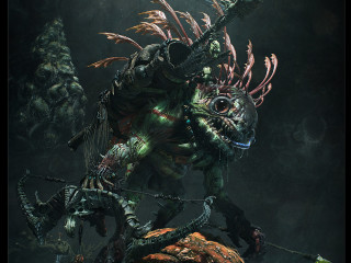 Creature sword demon head tail - a creature free wallpaper for desktop