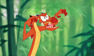 Cartoon dragon character large mouth - a large mouth free wallpaper