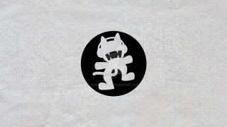 Cat paw head black circle - artwork free wallpaper