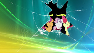 Cartoon character broken glass colorful - epic composition free wallpaper for desktop