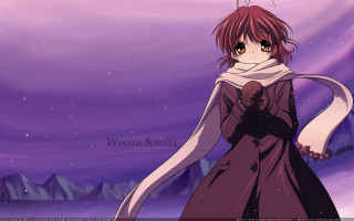 Girl scarf purple dress shoulders - a scarf free wallpaper