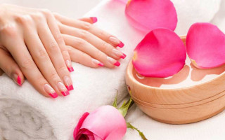 Pink manicures wooden bowl pink - a wooden bowl free wallpaper