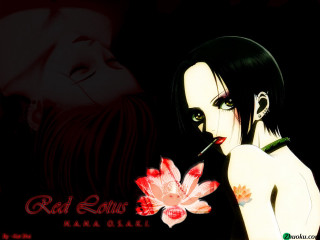 Woman flower man cigarette background - her hand and a man in the background free wallpaper