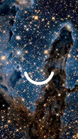 Face sky stars smiley cosmic - cosmic free wallpaper