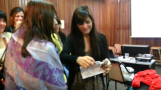 Women group projector room discussion - screenshot free wallpaper