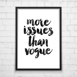 More issues vogue black white - vogue free wallpaper