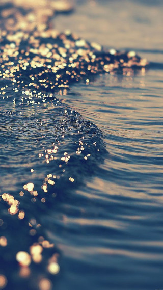 Wave close up ocean bokeh - anthony s waters free wallpaper for mobile