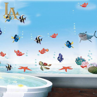 Bathtub window wall fish name - a name free wallpaper for tablet