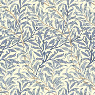 Blue white leaf pattern beige - a pattern of leaves free wallpaper