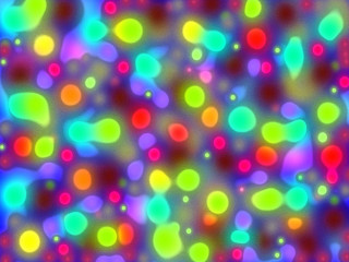 Colorful background colored lights blurry - kinetic pointillism free wallpaper