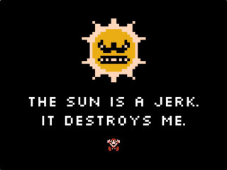 Sun is a jerk destroys - me free wallpaper