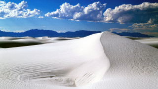 Large white sand dune mountains - betye saar free wallpaper