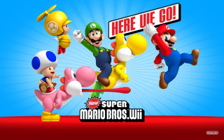 Super mario bros group poster - here free wallpaper