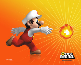 Cartoon character running fireball hat - a fireball free wallpaper