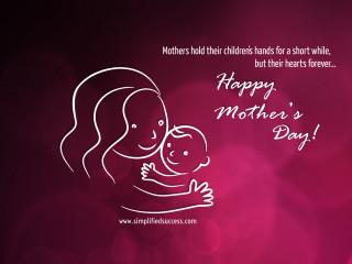 Mother child holding happy mothers - the background of the image free wallpaper