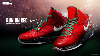 Red shoes green laces nike - red shoe free wallpaper