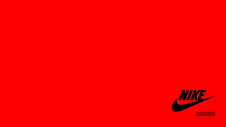 Red background black nike logo 2 - david rudnick free wallpaper