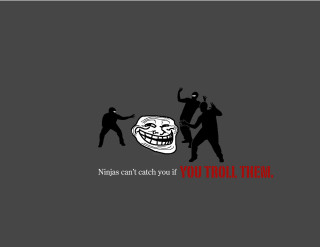 Group people face gray background - a text free wallpaper for desktop