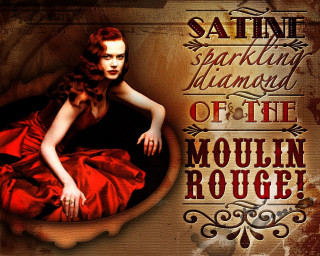 Saint diamond moulin red dress - rough free wallpaper