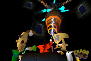 Cartoon character game dark light - free gaming wallpaper