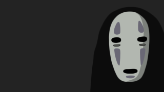 Ghost mask girl vector illustration - a cartoon of a person free wallpaper