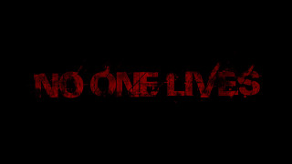 No one lives red black - border free wallpaper for desktop
