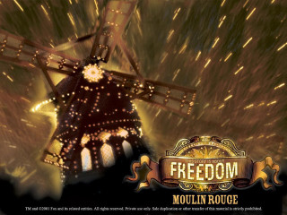Windmill freedom fireworks background sign - a windmill free wallpaper