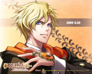 Blonde hair blue eyes ring - a red scarf free wallpaper