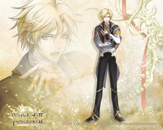 Man black white outfit gold - a gold background free wallpaper