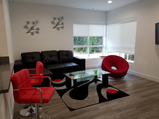 Livingroom modern couch chair table - modernism free wallpaper