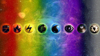 Rainbow background symbols colorful rainbow - a rainbow background free wallpaper