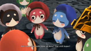 Cartoon characters group caption image 3 - a group of cartoon characters free wallpaper