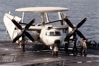 Small plane ship people standing - the deck free wallpaper