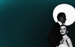 Man woman full moon black - aaron douglas free wallpaper