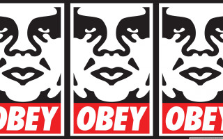 Obey three faces dystopian popart - dystopian art free wallpaper