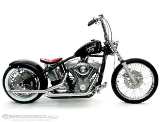 Black silver motorcycle red seat - chrome free wallpaper