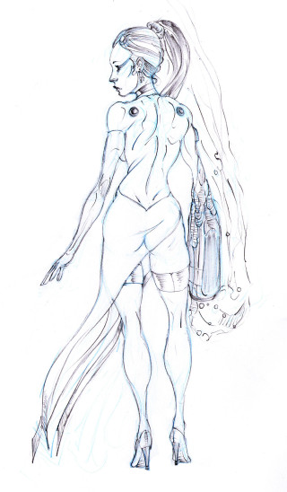 Woman purse handbag drawing art - concept design art free wallpaper for mobile