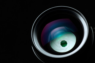 Camera lens circular center black - the center free wallpaper