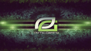 Green black optic gaming logo - david budd free wallpaper