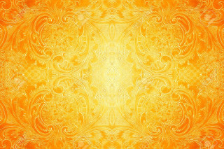 Yellow orange background swirls leaves - alex grey free wallpaper