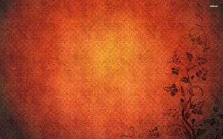 Red floral black border abstract - the edge free wallpaper