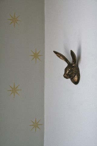 Metal rabbit head wall stars - free bird wallpaper for mobile