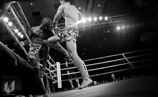 Man boxing ring referee ropes - ring free wallpaper