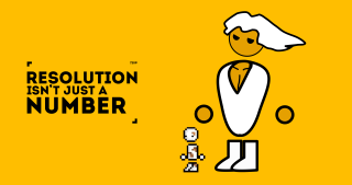 Cartoon character hat sticker back - a message below free wallpaper