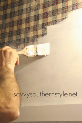 Man painting wall plaid roller - david ramsay hay free wallpaper for mobile