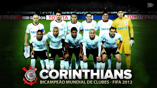 Men soccer field banner corintians - candido bido free wallpaper