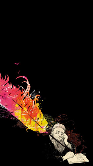 Man feather writing book pen - a feather free wallpaper for mobile